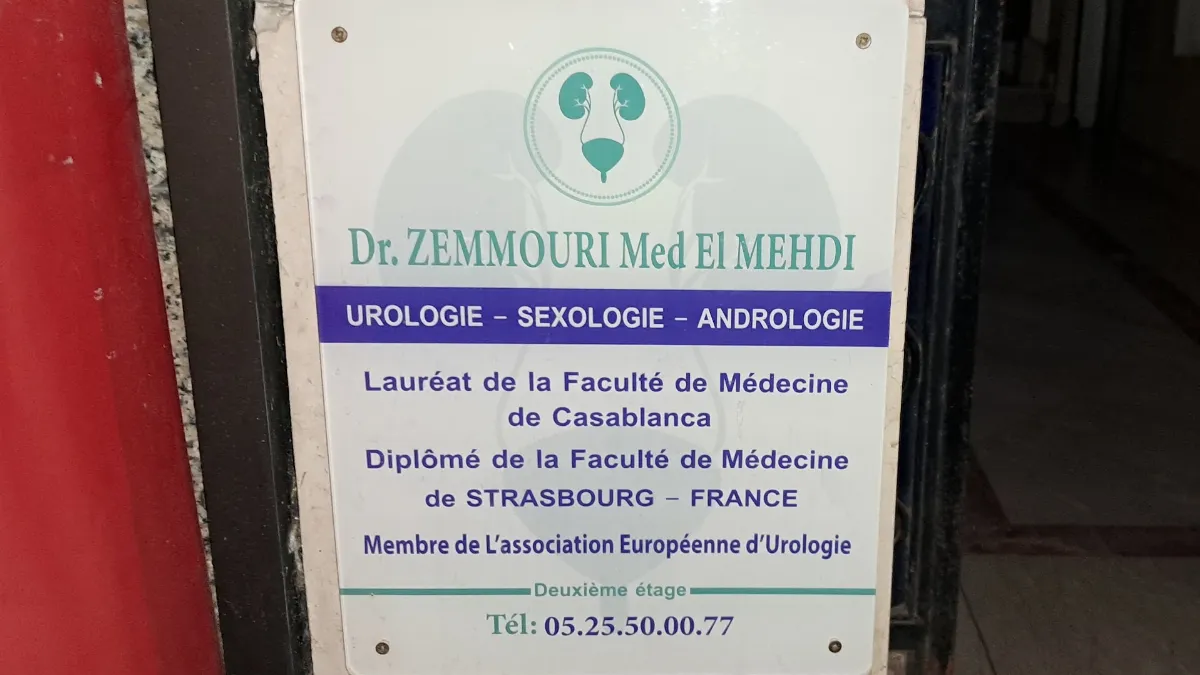 Dr Med El Mehdi Zemouri - Urologue