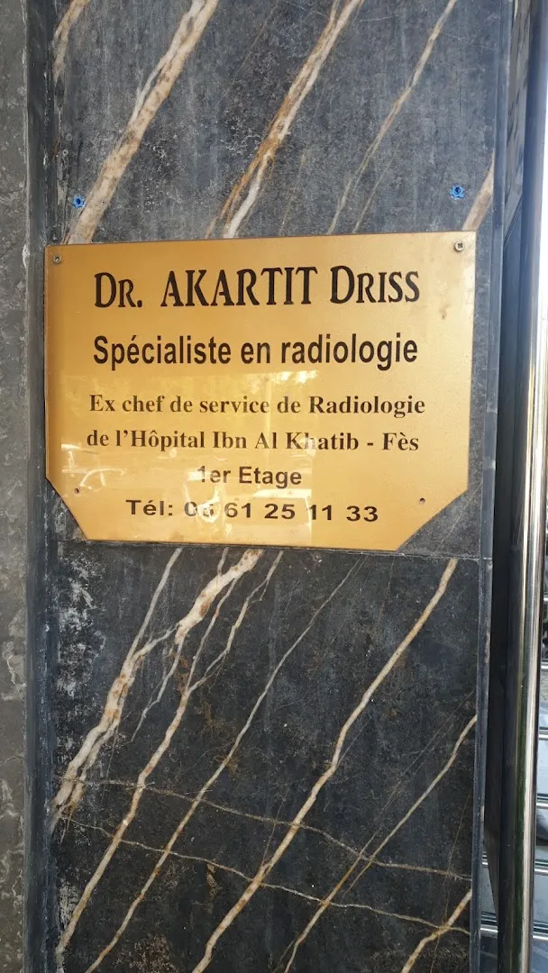Dr. Akartit Driss