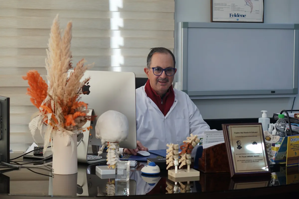 Professeur Amrani Fouad, Neurochirurgien
