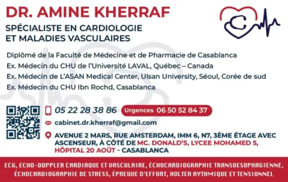 Dr Kadi Anis, Cabinet de cardiologie et d'exploration cardio-vasculaire