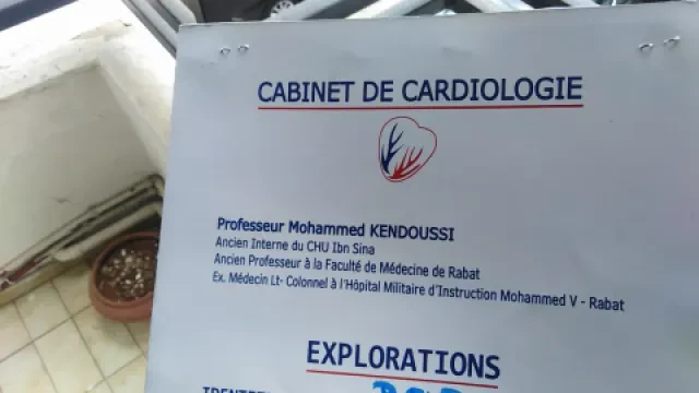 Pr Mohammed Kendooussi, Cardiologue