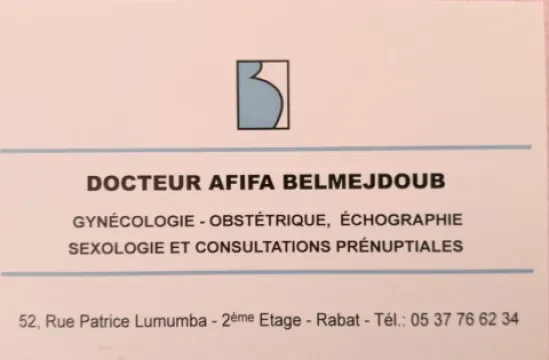 Belmejdoub Afifa