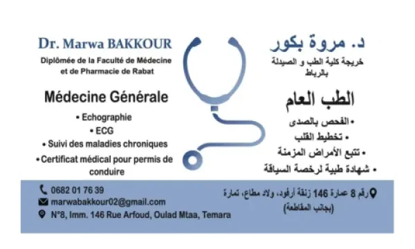 Dr Marwa Bakkour