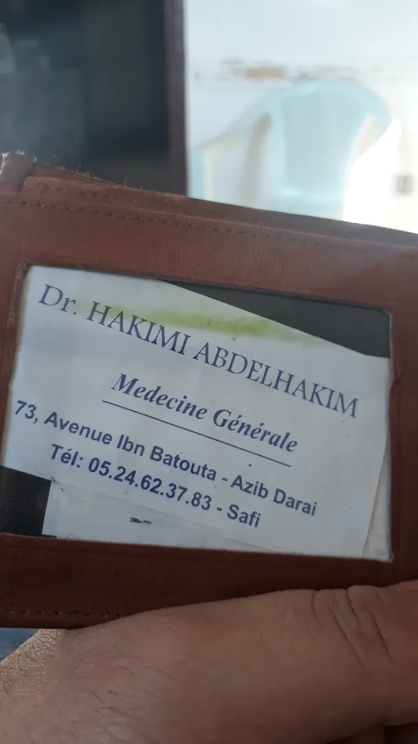 Dr Hakimi Abdelhakim - Médecin généraliste