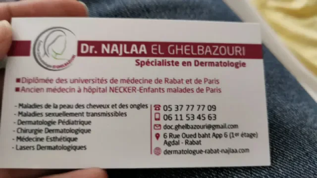 Dr Najlaa El Ghelbazouri