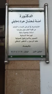 Dr Chahtane Amina — Gynécologue