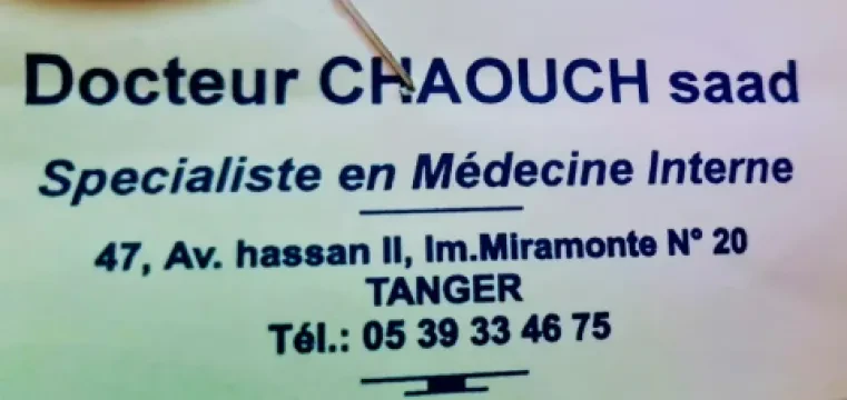 Dr Chaouch Saad