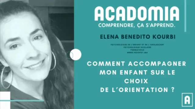 Elena Benedito Kourbi, Psychologue de l'enfant et de l'adolescent