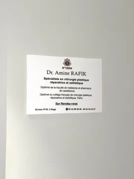 Dr Amine RAFIK