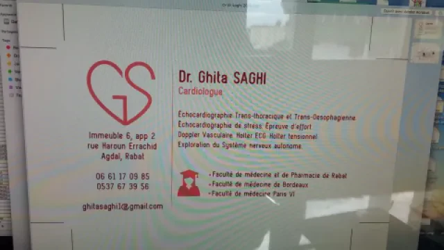 Dr SAGHI Ghita