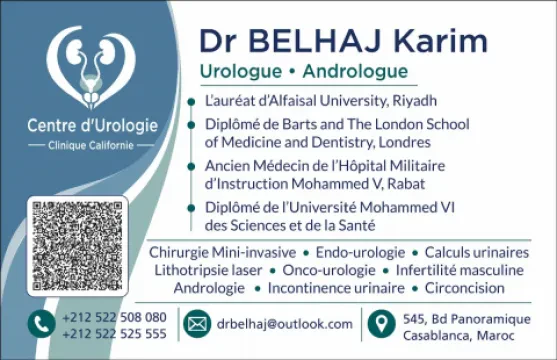 Dr Karim Belhaj — Urologue et andrologue