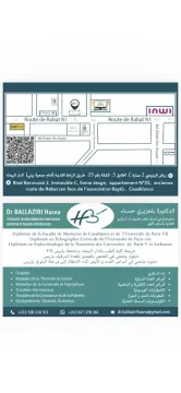 Dr Hasna Ballaziri - Cabinet d'Endocrinologie