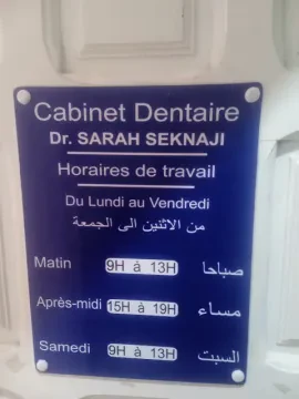 Dr Sarah Seknaji