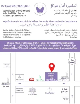 Dr Amal Moutaouakil — Endocrinologue