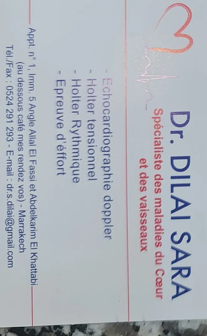 Dr Dilai Sara - Cardiologue