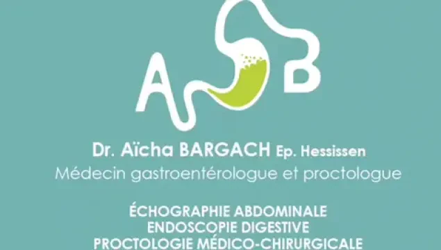 Dr Aïcha Bargach - Gastro-entérologue et proctologue