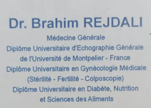 Dr Brahim Rejdali - Médecin généraliste