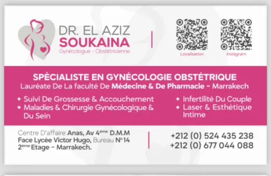 Dr Soukaina El Aziz, Gynécologue Obstétricien