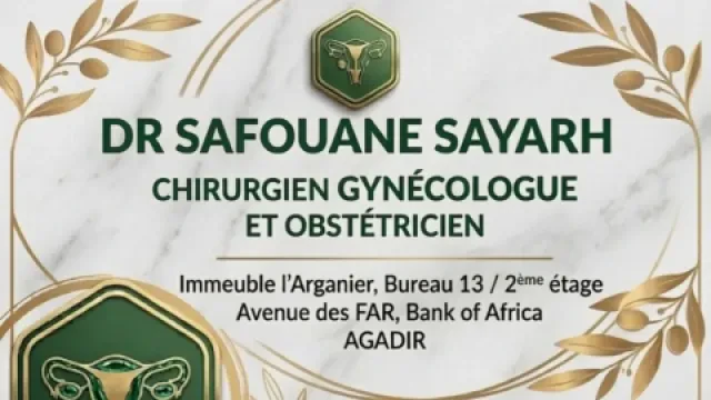Dr Safouane Sayarh — Gynécologue-Obstétricien
