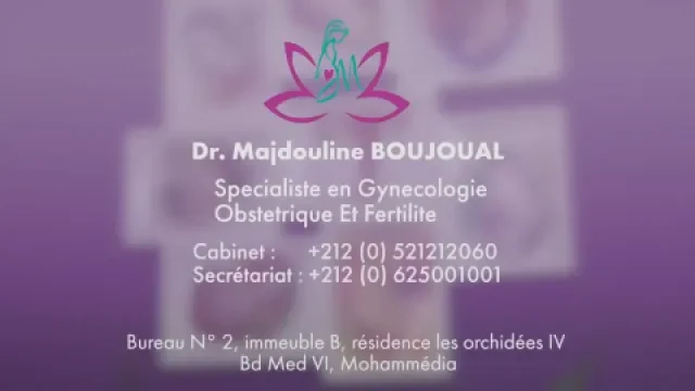 Dr Majdouline Boujoual - Gynécologue Obstétricien