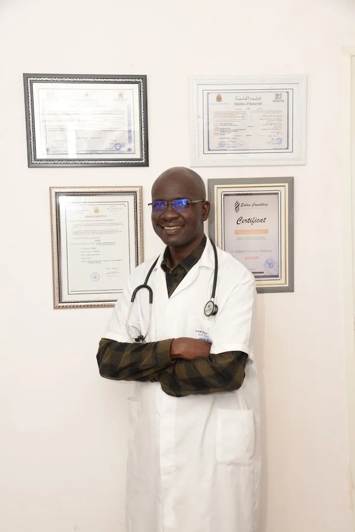 Dr Evrard Simplice Namboy - Médecin généraliste et urgentiste