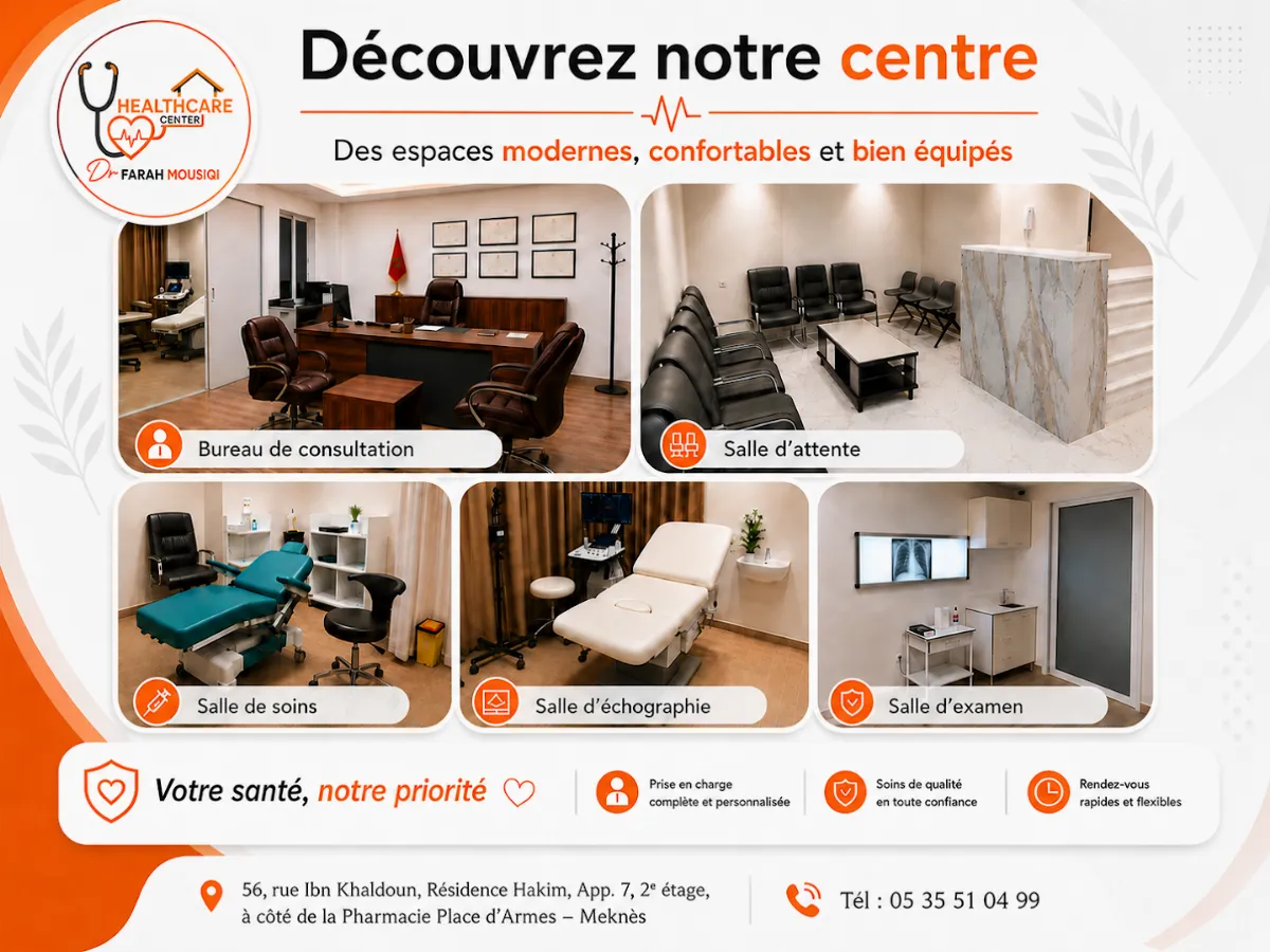 Healthcare Center – Dr Farah Moussiqi