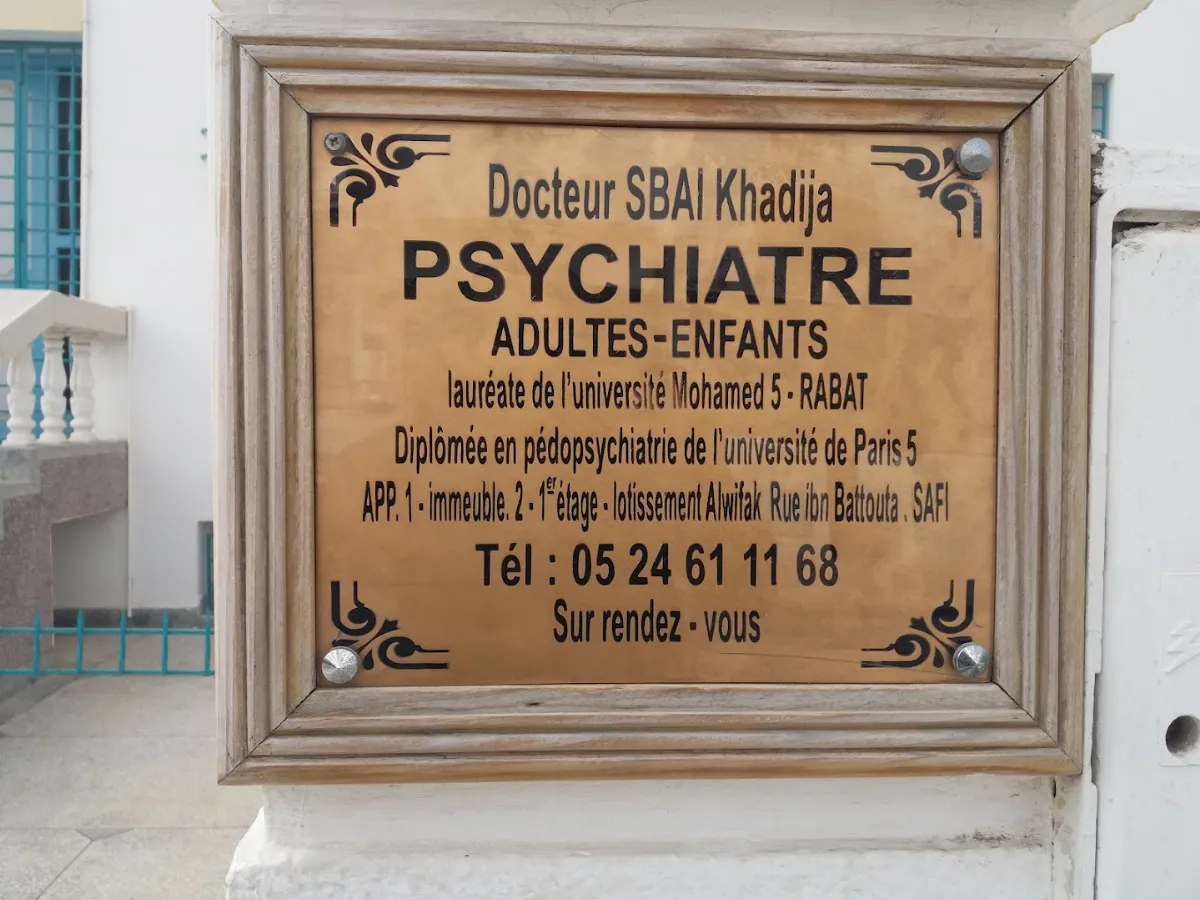 Dr Sbai Khadija - Psychiatre