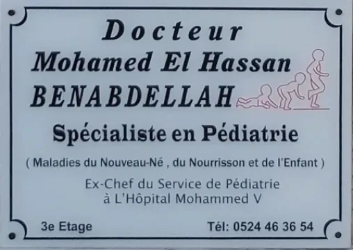 Dr Mohamed El Hassane Benabdellah