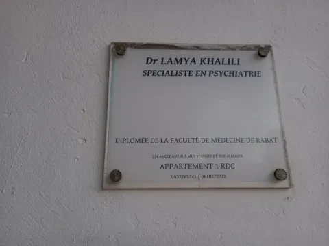 Cabinet de Psychiatrie - Dr Khalili Lamya