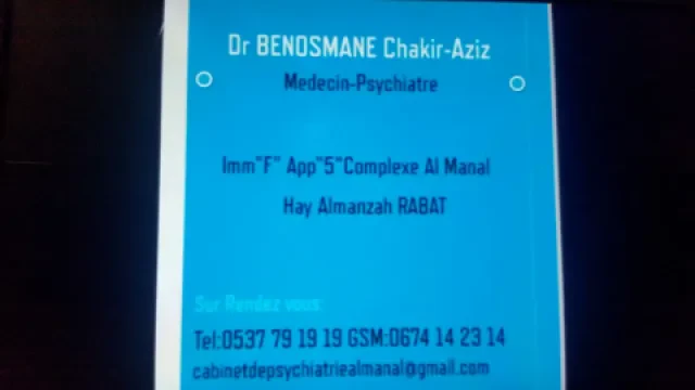 Dr Chakir-Aziz Benosmane — Psychiatre