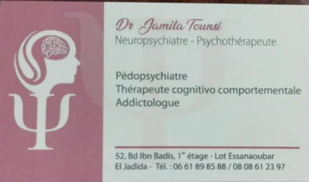 Cabinet Tounsi Jamila - Psychiatre