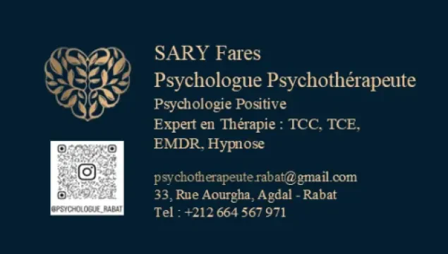 Sary Fares, Psychologue