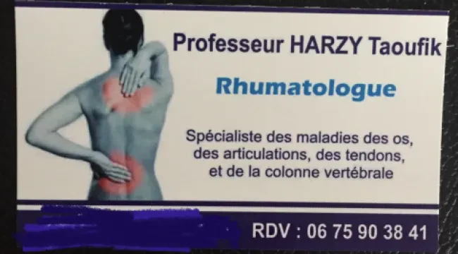 Pr Harzy Taoufik - Rhumatologue