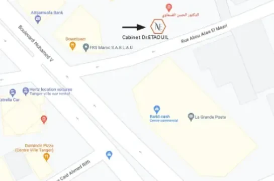 Cabinet de Rhumatologie Pr Noufissa Etaouil
