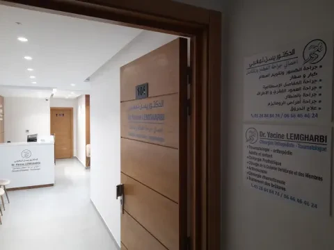 Dr Yacine Lemgharbi chirurgien traumatologue orthopédiste Agadir