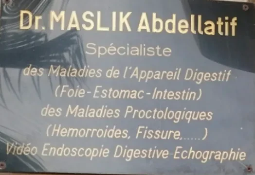 Dr Abdellatif Maslik - Gastro-entérologue