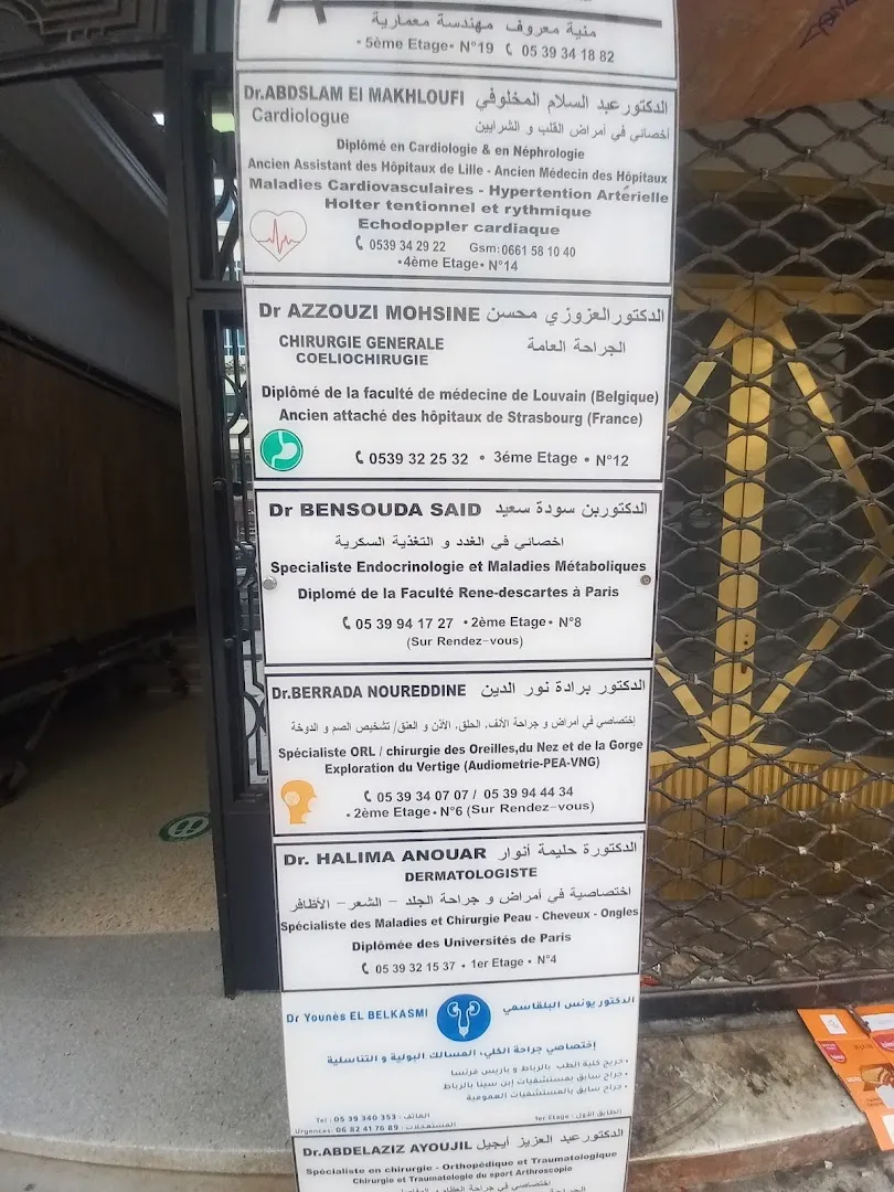 Dr Bensouda Said - Endocrinologue