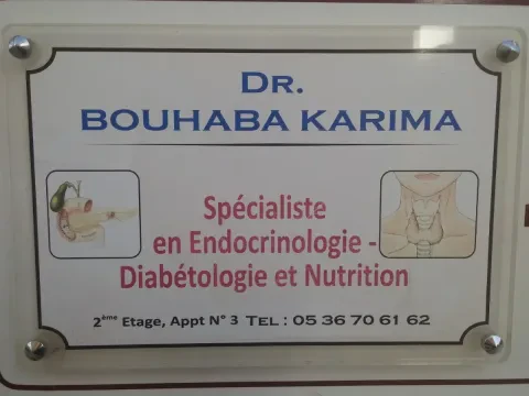 Dr Karima Bouhaba, Endocrinologue-Diabétologue-Nutritionniste